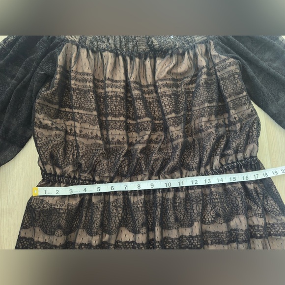 HD IN PARIS Anthropologie Black and Tan Textured Top 🖤🤎
*NEW WITH TAGS 🏷️ - Picture 5 of 10